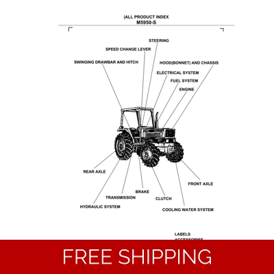 KUBOTA M5950_S PARTS MANUAL